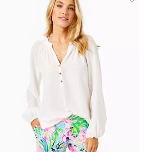 Lily Pulitzer Elsa Silk Top- NWT!
